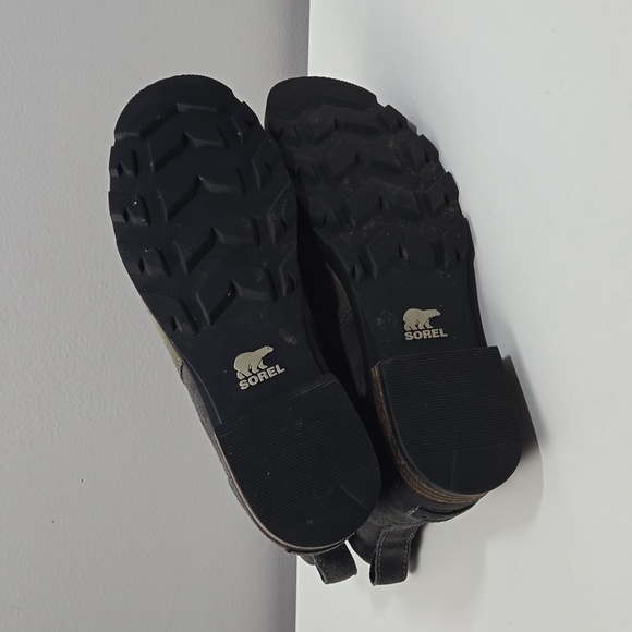 Sorel Emelie Zip Bootsie Waterproof Gray Boots - Picture 7 of 10